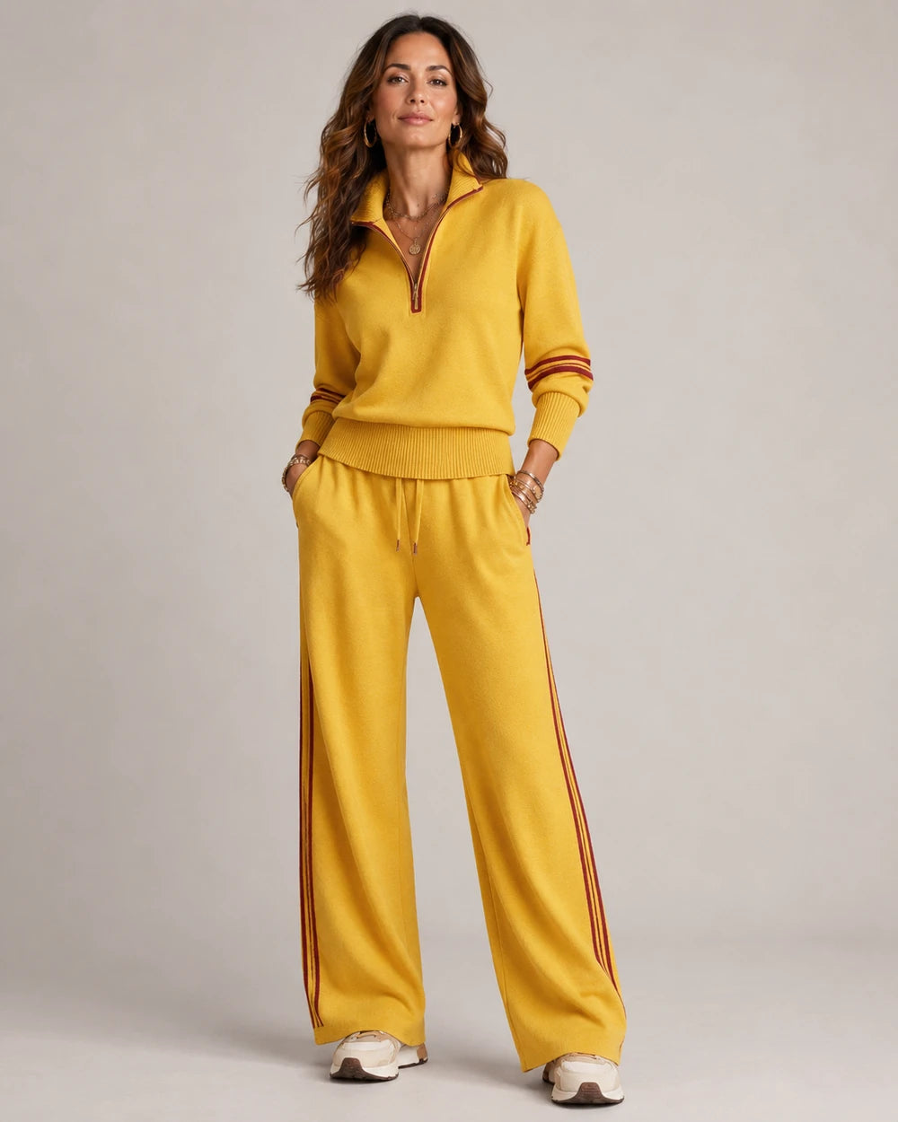 Relaxed Knit Two-Piece Set