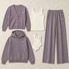 Four-Piece Cardigan and Hoodie Set