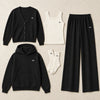 Four-Piece Cardigan and Hoodie Set