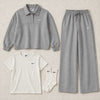 Collared Three Piece Set
