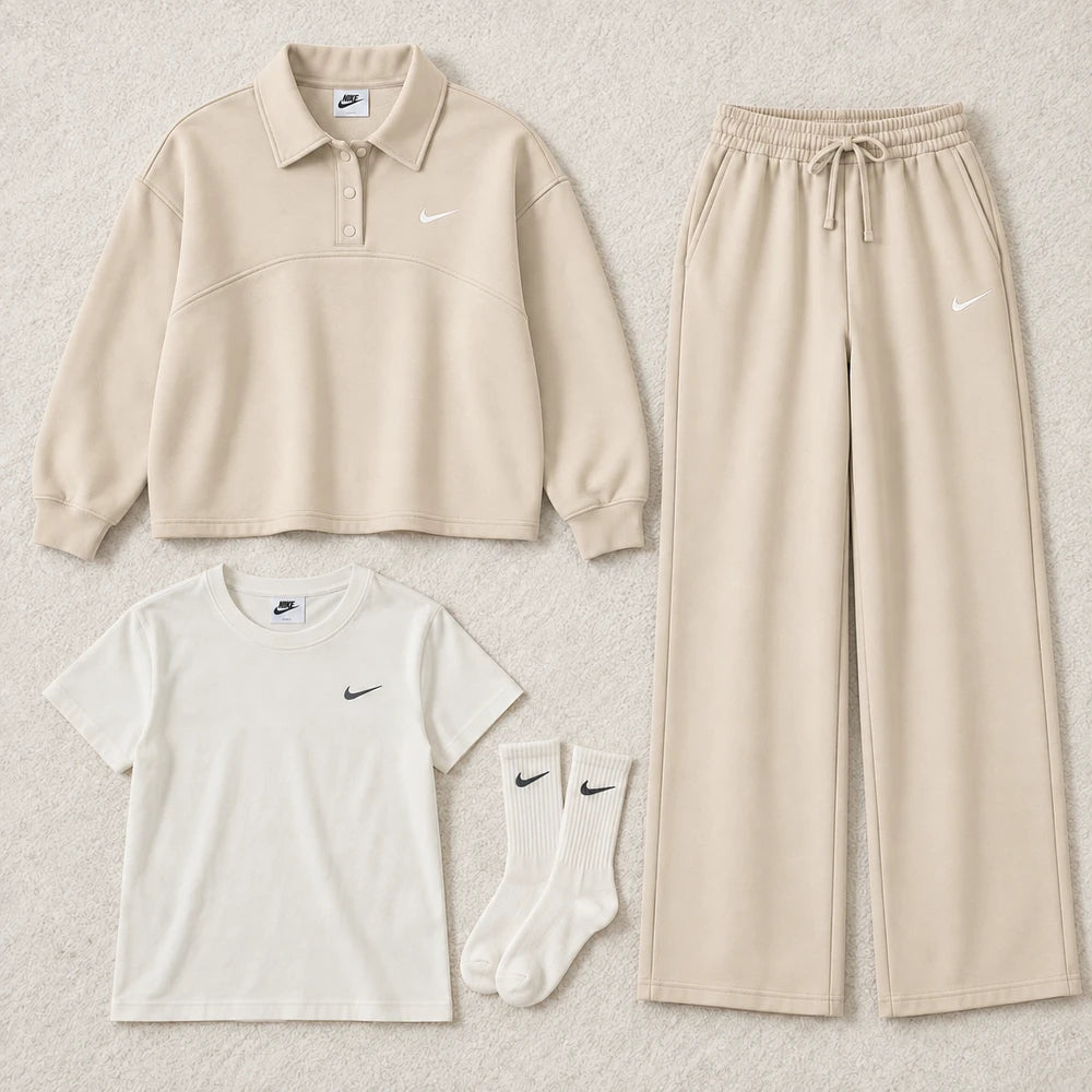 Collared Three Piece Set